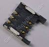 Simkartenleser Nokia Lumia 510 original Sim Reader, Konnektor der Simkarte, L�tbauteil