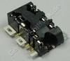 Headset Konnektor Nokia Asha 501 original Anschlu�buchse vom Kopfh�reranschlu�, Connector A/V DIA 3.5mm, RU offset 0.7, 3,5mm Klinkenbuchse