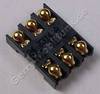 Simkartenleser Nokia 515 original Sim Konnektor der 1. Simkarte, L�tbauteil, SM SIM CONN 6POL P2.54 H2.4