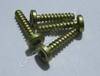 4 x Geh�useschrauben oben SonyEricsson T230 7,4mm gold